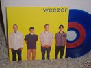 WEEZER RARE FRENCH PROMO 7 BLUE VINYL NUMBERED UNDONE
