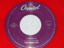 The Beatles Jukebox 45 Love Me Do / P.S.  Red Vinyl 7