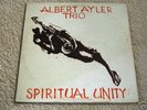 ALBERT AYLER Spiritual Unity lp ORiG Haines booklet