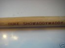 80's SHOWADDYWADDY DUKE DRUMSTICK- CHARITY