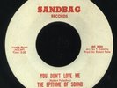 EPITOME OF SOUND You Don't Love Me 45 NORTHERN SOUL