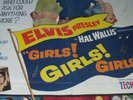 Elvis : Girls , Girls , Girls /  original poster..NICE