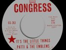 1966 Patti & The Emblems PROMO DJ Congress 45 7