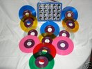 Beatles Lunchbox w/12 Color Vinyl 45 Jukebox Singles