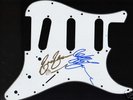 E.L.O. ELO GUITAR PICK GUARD JEFF LYNNE SIGNED W/COA