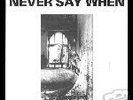 V.A.: NEVER SAY WHEN LP BROKEN FLAG INDUSTRIAL NOISE