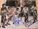 THE JACKSONS group signed 10x8 photo AUTOGRAPH