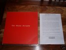 WHITE STRIPES UK ELEPHANT PROMO VINYL + PRESS SHEET.