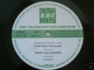 RORY GALLAGHER IN CONCERT LIVE TRANSCRIPTION DISC LP