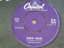 BEACH BOYS surfin safari UK CAPITOL 45 SUPERB EX COPY