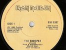Iron Maiden  The Trooper Irish Pressing 45  N W O B H M