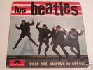 TRES RARE EP THE BEATLES WHEN THE SAINTS AVEC LANGUETTE