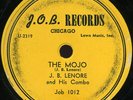 BLUES 78 J.B. LENORE The Mojo J.O.B. 1012