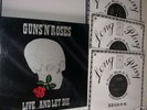 LP 33 Tours - Guns N' Roses - Live..And Let Die Coffret