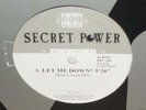 SECRET POWER - LET ME DOWN * ITALIAN / ZONE * LISTEN