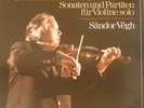 SANDOR VEGH PLAYS BACH'S 6 SONATAS & PARTITA -MINT