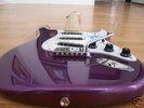 GEORGE MICHAEL SIGNED ELECTRIC GUITAR AUTOGRAPHED