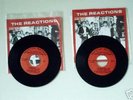 THE REACTIONS Official Release E.P KBD RARE PUNK '80 #1