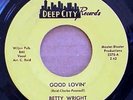 RARE NORTHERN SOUL, BETTY WRIGHT on DEEP CITY 2378