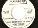 Northern Soul 45 Dean Parish Bricks.. on Musicor VG++
