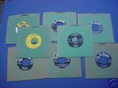 8 GOSPEL SOUL 45 RPM 1 RED WAX PEACOCK  4 PEACOCKS,ETC.