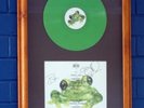 SILVERCHAIR FROGSTOMP - GREEN VINYL SIGNED COVER - LP