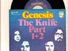 GENESIS THE KNIFE ORIGINAL GERMAN SINGLE+PIC COVER