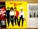 B-52's rare 1st Japanese Lp  w/Obi and lyrics