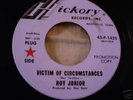 1966 TEXAS PUNKER--ROY JUNIOR--VICTIM OF CIRCUMSTANCES