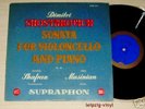 SHOSTAKOVICH- Cello Sonata - DANIEL SHAFRAN - SUPRAPHON