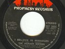 JACKSON SISTERS I Believe In Miracles PROPHESY Records
