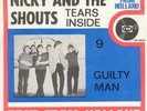 NICKY & THE SHOUTS (DUTCH BEAT) TEARS INSIDE (CNR) 1965