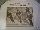 BEATLES 1965 3RD CHRISTMAS FAN CLUB FLEXI DISC RARE EX