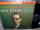 BILL EVANS  portrait in jazz  / VG+ / riverside / rare
