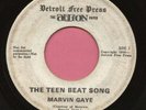 MARVIN GAYE DJ 45 TEEN BEAT SONG DETROIT NORTHERN SOUL