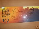 Unique snowboard customised signed by Snow Patrol 153cm