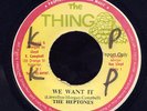Heptones We Want It RARE JA roots 45 The Thing Listen