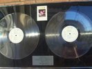 Level 42 WORLD MACHINE LP Double Platinum disc