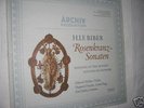 BIBER rosenkranz-sonatas MELKUS violin ARCHIV 2LP NM+