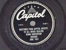 Capitol 1947 78 promo Benny Goodman Kenton Peggy Lee