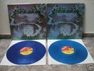 Metallica Creeping Death normal & misspress Blue Vinyl