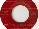RONNIE FORTE  WHISKEY TALKIN / NERVOUS  NORTHERN SOUL