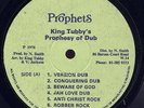 King Tubbys Prophesy of Dub UK orig Prophets LP Listen
