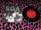 SOA - 1ST (EP) TEEN IDOLES MINOR THREAT SXE PUNK GISM