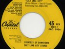RARE BEACH BOYS 45 CAPITOL PROMO SALT LAKE CITY  LISTEN