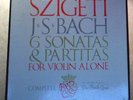 JOSEPH SZIGETI / BACH / 6 VIOLIN SONATAS & PARTITAS