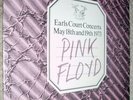 PINK FLOYD EARLS COURT CONCERT MAY 18/19TH 1973 MINT