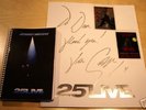 George Michael signed tour book + backstage passes2