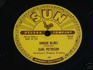 Earl Peterson Rockabilly/Bop 78 Sun 197 Boogie Blues M-