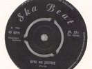 LEE PERRY: GIVE ME JUSTICE. UK SKA BEAT
